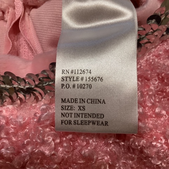 Toddler Pink Poodle Costume - Picture 4 of 4